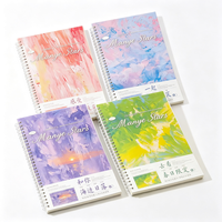 Carnet à spirale B5 avec couverture en PP, 70 feuilles, papier ligné 80 g/m², spirale métallique, 180° ouverture à plat, journal d'art, vente en gros DEPAI