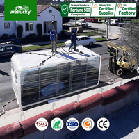 WELLUCKY Apple Cabin Akıllı Ev Tatil Parkı Geliştirme Projesi |   Anahtar Teslim Prefabrik Konaklama Alanları, Mobilyalı ve Esnek Tasarımlı