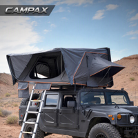 Tenda Atap CAMPAX Berbahan Aluminium Alloy Kelas Penerbangan, Cangkang Keras, 2-4 Orang, Empat Musim, Dua Lapis, Satu Kamar Tidur, Pemasangan Cepat Otomatis