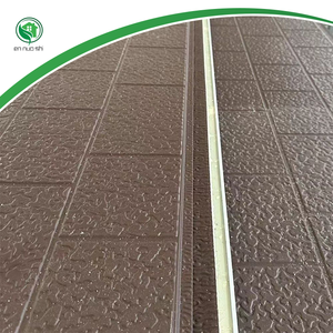 Biệt thự hiện đại chạ<span class=keywords><strong>m</strong></span> khắc Bảng điều khiển bánh sandwich nội thất/ngoại thất tường trang trí cách nhiệt cho ngôi nhà hiện đại cho cách nhiệt - Product Image 2