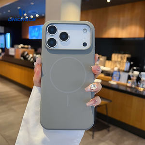 UNIGRACE-Funda magnética de silicona líquida para teléfono, funda de diseño personalizada para <span class=keywords><strong>iPhone</strong></span> <span class=keywords><strong>11</strong></span>, 13, 15, 16, 17 Pro Max - Product Image 6