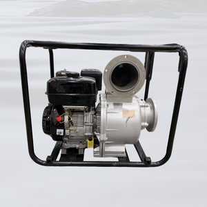 Pompe à eau à essence standard de 15 m de hauteur de refoulement, 100 m³/h, pour l'agriculture et la construction, conforme aux normes EPA et CE - Product Image 1