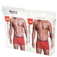 Ensemble de sous-vêtements soutien-gorge pour femmes et hommes boîte d'emballage transparente en PVC PET PP