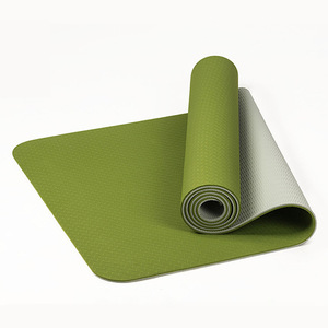 <span class=keywords><strong>BESAY</strong></span> personalizado gimnasio orgánico mejor ejercicio Fitness plegable gimnasia Logo 6Mm Pilates ecológico Tpe Yoga Mat - Product Image 3