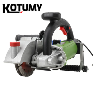 เครื่องตัดผนังแบบสองช่องเครื่องตัดผนังติดตั้งน้ำและไฟฟ้าปราศจากฝุ่น - Product Image 1