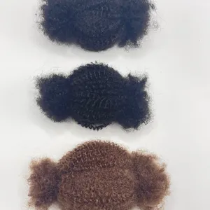 Vente en gros bonbons cheveux afro crépus en vrac pas facile à casser moins cheveux courts taille longue belle 8/14/20 pouces