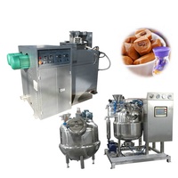 Machine de fabrication de bonbons au caramel entièrement automatique en acier inoxydable 304, ligne de production de caramel 100kg-600kg/h, usine YC Shanghai