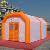Cabine de peinture gonflable pour voiture, cabine de pulvérisation gonflable, livraison gratuite