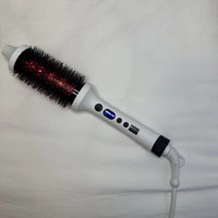Professionnel Portable Haute Chaleur Électrique Peigne Chaud Brosse Dernier Électrique Cheveux Lisseur Peigne