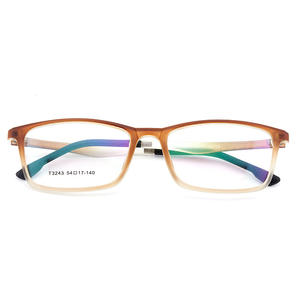 กรอบแว่นตาสไตล์เกาหลี TR90 ทรงสี่เหลี่ยมเต็มกรอบ ทนทานต่อการแตกหัก ดีไซน์มินิมอล สำหรับผู้ใหญ่ทั้งชายและหญิง ใช้งานได้สองแบบ รุ่น 3243 - Product Image 2