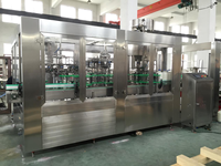 Ligne de production de machines de remplissage et de bouchage haute performance, machines automatiques de remplissage de bouteilles d'eau minérale
