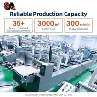 Machine de pliage et de collage automatique de boîtes à fond pré-plié 3A 900 PLC Core, haute performance AC380V, pour la production de cartons d'usage quotidien