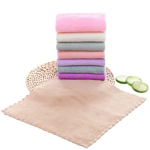 Groothandel Multifunctionele Persoonlijke Koraalfleece Absorberende Sneldrogende Wasbare Microfiber Keuken Afwas Reinigingsdoek Handdoek