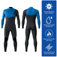 Combinaison de plongée intégrale en néoprène personnalisée 4/3mm 3/2mm 3mm sans fermeture éclair pour la plongée libre, combinaison de plongée à manches longues pour la pêche sous-marine OEM ODM