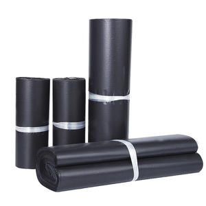 Express <b>Bag</b> Black Waterproof Thickened Logistics Packaging 100pcs Self Sealing Recycled Material Shenzhen Origin - Product Image 3