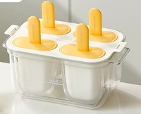 Moules à sucettes glacées en silicone réutilisables sans BPA, formes mignonnes, moule à crème glacée pour bébé, fabricant de sucettes glacées en silicone