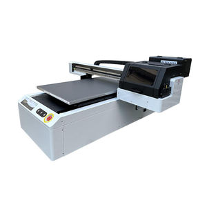 Factory Sale 6090 UV Led Flatbed <b>Printer</b> 2pc I3200 Uv Flatbed Printing Machine with CMYK <b>White</b> Varnish Flatbed <b>Printer</b> - Product Image 2
