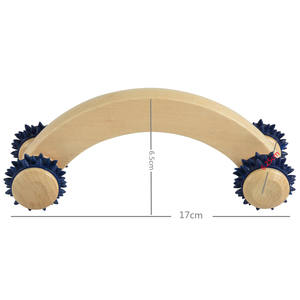 4ボール木制ハンドルローラーマッサージツール - Product Image 5