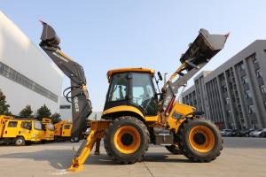 Hengxing Venta al por mayor de retroexcavadora eléctrica con ruedas 4x4, minitractor, excavadora de ruedas pequeña, retroexcavadora con orugas, muestra de retroexcavadora. - Product Image 5