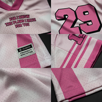 Maillot de football Yingling Boxy Fit 160g en polyester mesh, imprimé par sublimation et sérigraphie, t-shirt oversize à manches courtes et col en V