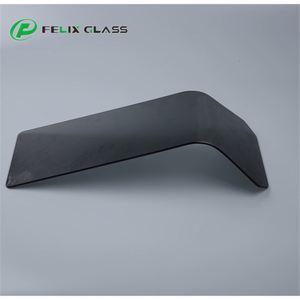Verre d'affichage incurvé 2.5D/3D, trempé chimiquement, thermoforcé, électronique industriel, pour panneaux d'écran tactile, OEM, indice de protection IP68 - Product Image 4