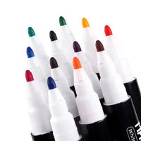 OEM Stylo tableau blanc magique créatif Stylo tableau blanc magnétique de couleur Marqueur tableau blanc effaçable avec gomme sèche humide de qualité