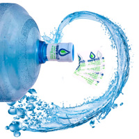 Manchons thermorétractables personnalisés imprimés pour bouchons de bouteilles de 5 gallons – Étiquettes en PVC thermorétractables pour bouteilles d'eau de 5 gallons, pour emballage