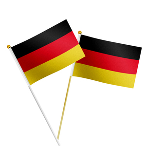 Немецкий флаг на заказ, двусторонний, 3 Х5 футов, развевающийся флаг, полиэстер, флаги с принтом, быстрая доставка, Рекламный Полиэстер - Product Image 2