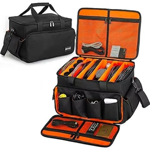 Échantillon gratuit : Sac de transport double couche pour tour d'ordinateur de jeu de bureau, sac de rangement de voyage, grand sac pour ordinateur portable - Product Image 3
