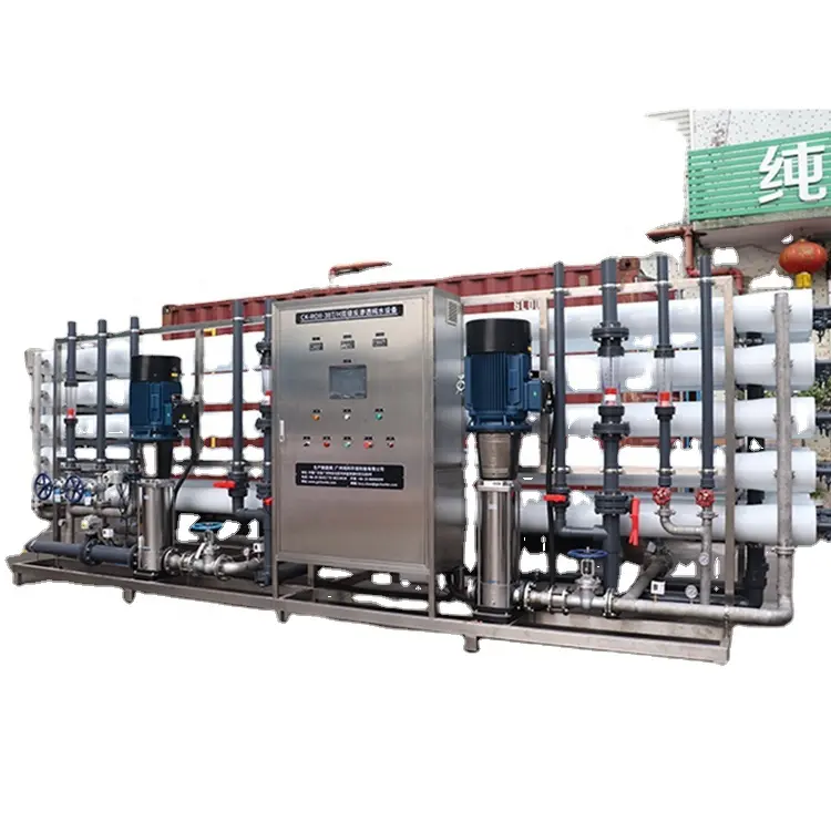 Sistema de tratamiento de ósmosis inversa, aparato de medición de agua subterránea, planta de desalinización de agua, industria, reutilización del agua, 40 metros