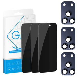 LOGO OEM 180 °   360 °   Protector de Pantalla de Seguridad a Prueba de Polvo para Lente de Cámara de Teléfono para <span class=keywords><strong>iPhone</strong></span> 17 16 15 14 13 12 <span class=keywords><strong>11</strong></span> XR - Product Image 1