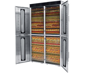 Deshidratador de Alimentos Comercial de Acero Inoxidable con 96 Bandejas y Motor, Secador Industrial para Frutas, Verduras y Carne Seca - Product Image 1