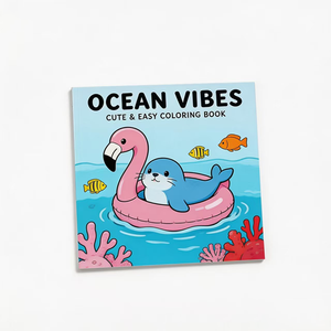 Livres de coloriage pour enfants personnalisés à couverture souple, avec des dessins d'<span class=keywords><strong>anime</strong></span> mignons, impression de livres de coloriage pour tout-petits - Product Image 2