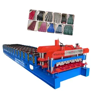 2024 New Products Trapezoidal Metal Roofing Making Machine