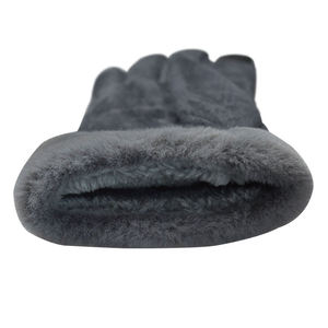 Gants d'hiver pour femmes en gros - En stock, grande quantité, gants en velours pas chers avec poignets en fausse fourrure et gants d'hiver chauffants - Product Image 5