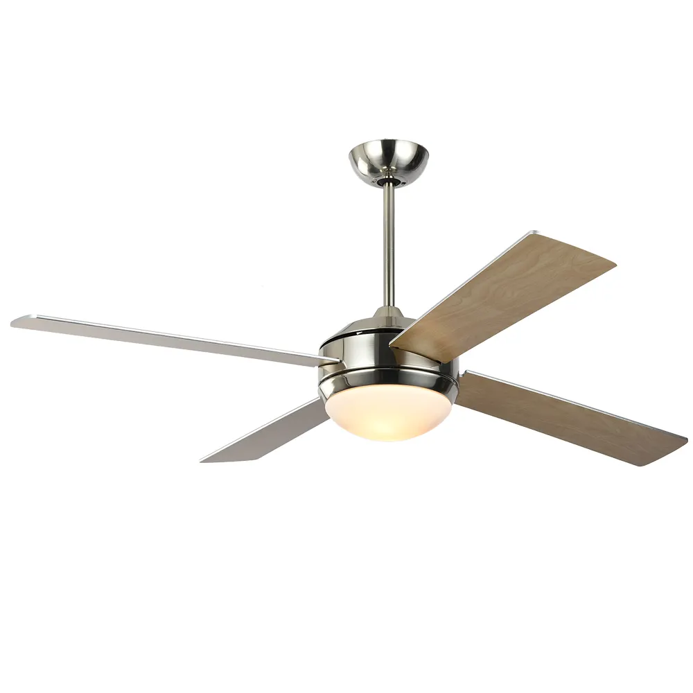 Işık toptan ve uzaktan kısılabilir 52 inç büyük AC LED Fan ışık ile yüksek kalite sıcak satış tavan vantilatörü