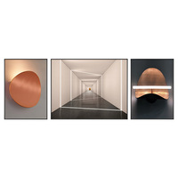 Lumière luxe mode 3 paires de peinture cristal porcelaine salon maison bureau avant décoration peintures et art mural