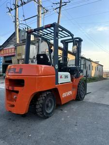 Precio barato almacén chino 4x4 rueda de carretilla elevadora usada carretilla elevadora diesel de segunda mano 3,5 toneladas Heli K35 carretilla elevadora a la venta - Product Image 6