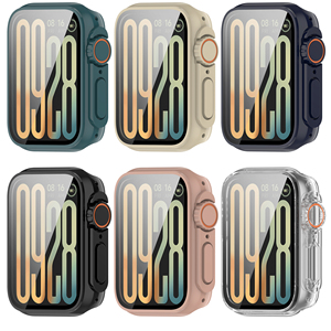 Tschick PC Trường Hợp Glass Đối Với Xiaomi Ban Nhạc 9 Pro Thay Đổi Để Siêu Đầy Đủ Bìa Bảo Vệ Màn Hình Cho <span class=keywords><strong>Miband</strong></span> 9Pro Shell Phụ Kiện - Product Image 4