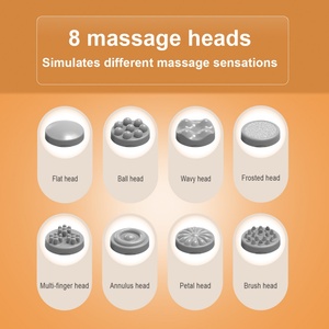 Masseur corporel multifonctionnel à logo personnalisé, vente chaude, relaxation, massage par vibration - Product Image 2