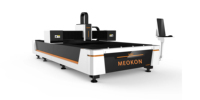 Machine de découpe laser à fibre MEOKON MK-3015 1500W/3000W, type portique CNC, haute précision, haute vitesse, pour la découpe de tôles métalliques AI/DST