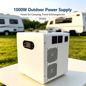 Station d'alimentation portable 2000Wh 1000W, générateur à batterie lithium solaire, alimentation de secours d'urgence pour la maison, le camping et les activités de plein air - Product Image 4
