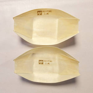 100 pcs/बैग 6 इंच अनुकूलन लोगो डिस्पोजेबल लकड़ी की नावों रेस्तरां पर्यावरण के अनुकूल, स्वच्छ और अपमानजनक - Product Image 4