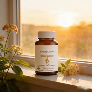 Cápsulas de <span class=keywords><strong>Ginseng</strong></span> Natural de Marca Privada OEM, Cápsulas Orgânicas de <span class=keywords><strong>Ginseng</strong></span>, Cápsulas de Raiz de <span class=keywords><strong>Ginseng</strong></span> - Product Image 4