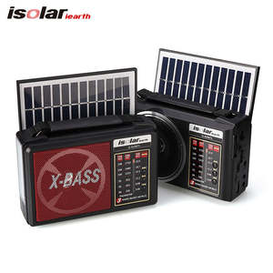 Radio Solar Portátil isolar, Radio de Emergencia FM AM SW, Radio BT con Altavoz y Linterna - Product Image 4