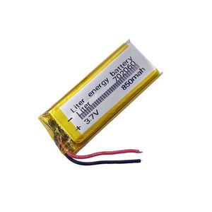 Li-poバッテリー 702060 850mAh リチウム充電式バッテリー 3.7V モバイルバッテリー用 - Product Image 2