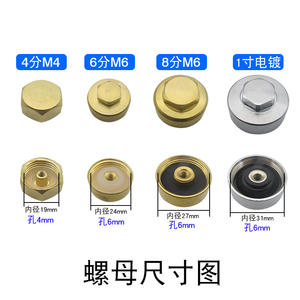 สำหรับใช้กับเครื่องทำน้ำอุ่นไฟฟ้าขนาด 40/50-60 ลิตร/65-100 ลิตร แท่งแมกนีเซียมสำหรับระบายน้ำ และแท่งอะโนดกำจัดตะกรัน อุปกรณ์เสริม - Product Image 3