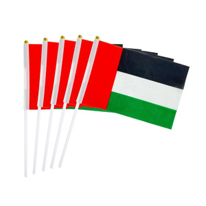 ชุดตกแต่งธงผ้าโพลีเอสเตอร์วันชาติสหรัฐอาหรับเอมิเรตส์พร้อมเสื้อยืด หมวก ผ้าพันคอ ขายส่ง - Product Image 2