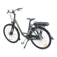 Sepeda Listrik 36v 700C 8 Kecepatan Sepeda Listrik Kota untuk Wanita 10Ah 250W Sepeda Listrik Dewasa untuk Orang Dewasa