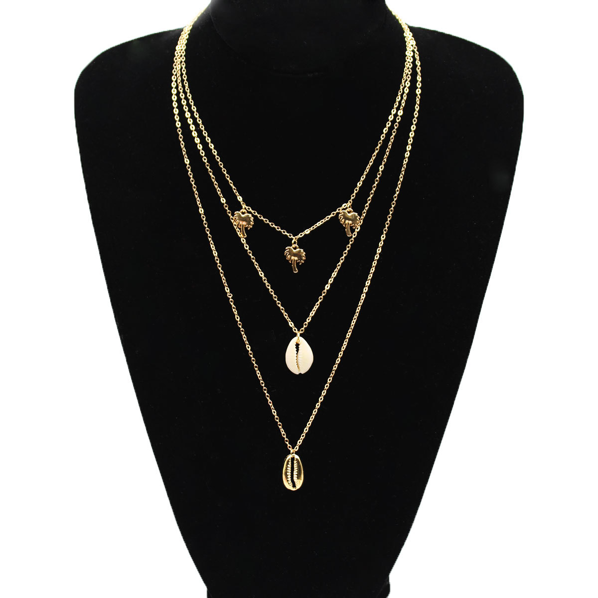 Handmade Coconut Shell Necklaces Bohemian Hip-Hop